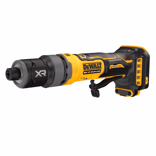 Meuleuse compacte droite brushless DEWALT DCG420N 18V XR 447W 4 vitesses anneau LED frein électronique compacte