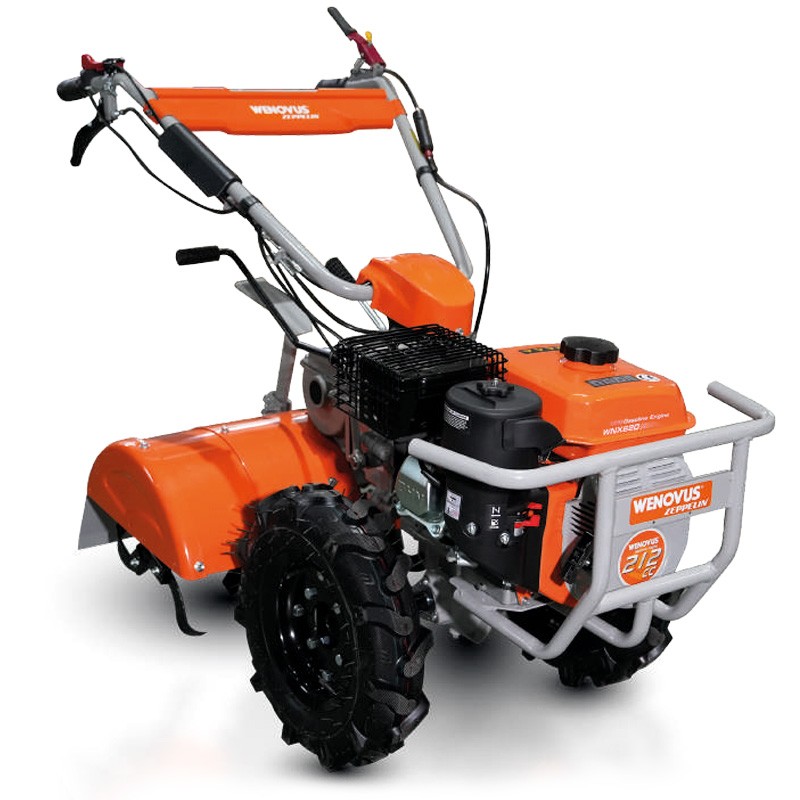 Motoculteur multifonction Wenovus 620 Zeppelin moteur WEIMA 212 cc lames double direction transmission engrenages CE