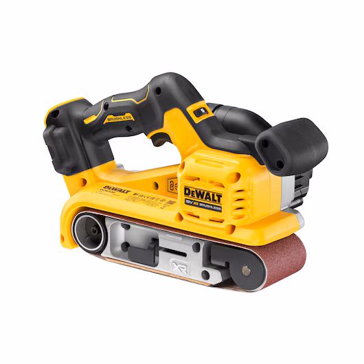 Ponceuse à bande brushless DEWALT DCW220N 18V XR 75x533 mm 802 W 5 vitesses AirLock Wireless Tool Control