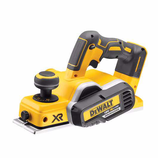 Rabot brushless DEWALT DCP580N 18V XR largeur 82 mm fers carbure réversibles AirLock coffret TSTAK