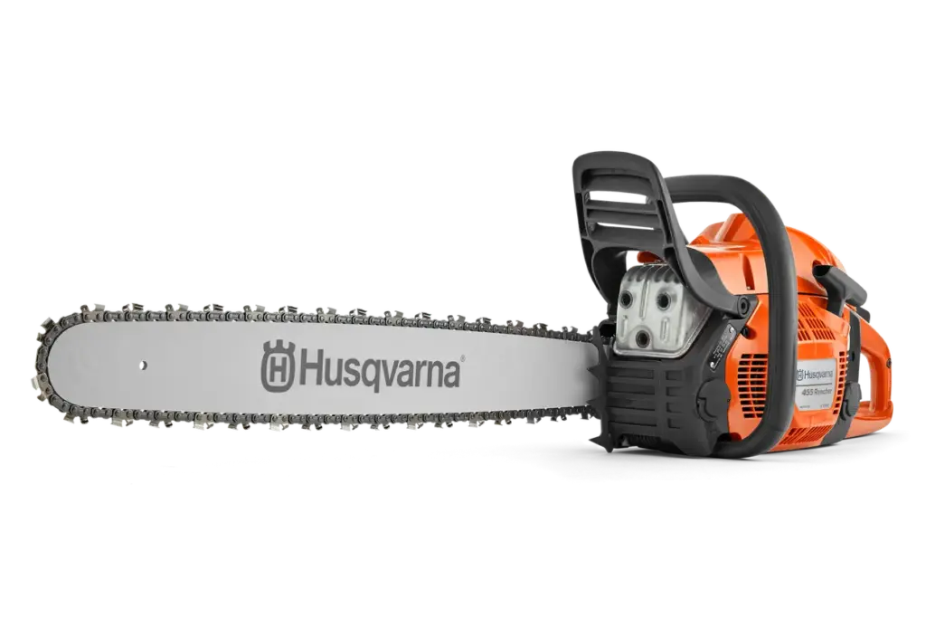 Tronçonneuse thermique HUSQVARNA 455 Rancher 55 cc X-Torq LowVib Air Injection Smart Start 20 m/s