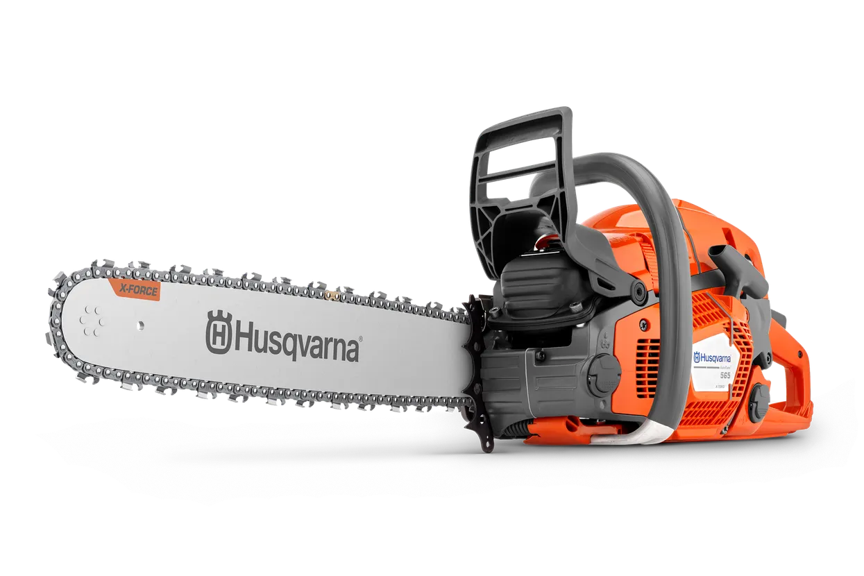 Tronçonneuse thermique HUSQVARNA 565 71 cc X-Torq 3,7 kW AutoTune Air Injection 98% carter magnésium