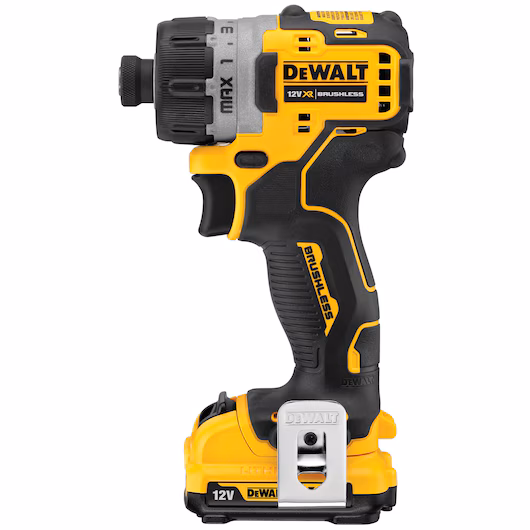 Visseuse brushless DEWALT DCF601 Pack 12V XR 8 Nm 122 mm 16 positions embrayage Drop and Load 3 LED