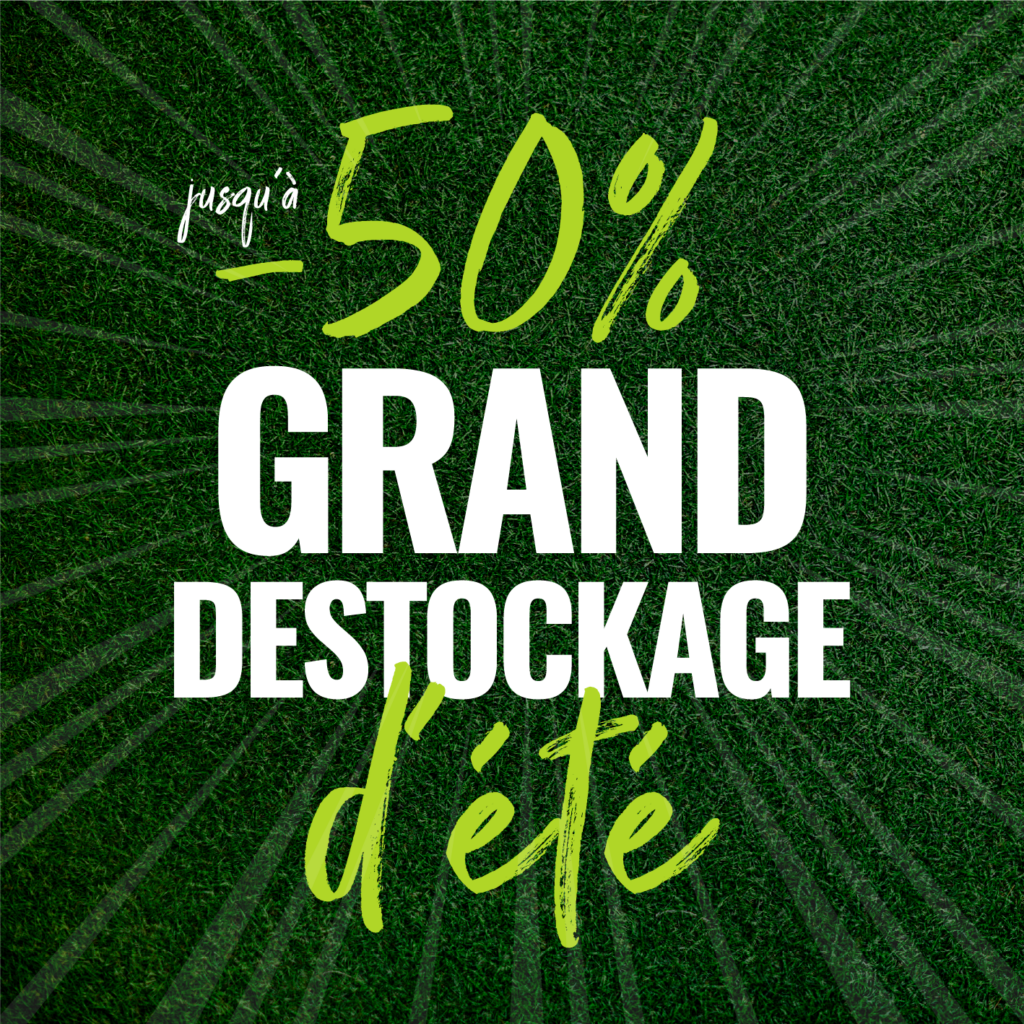 Grand Déstockage d'Été Jabot.fr, jusqu'à -50% sur le matériel espaces verts et forestier Stihl, Husqvarna, Toro, Pellenc, Colombia et KPC