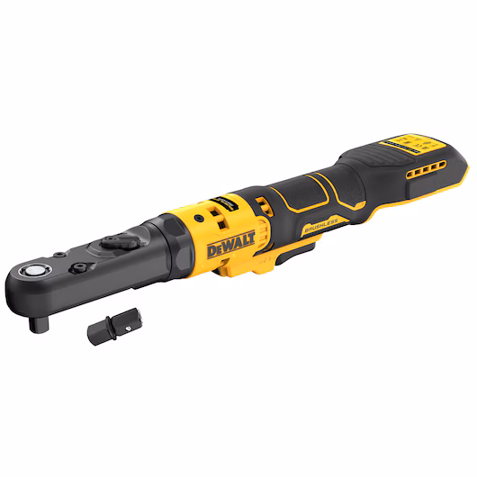 Clé à cliquet brushless DEWALT DCF510 18V XR têtes 3/8 et 1/2 incluses 102 Nm tête étanche verrouillage gâchette LED 1,2 kg