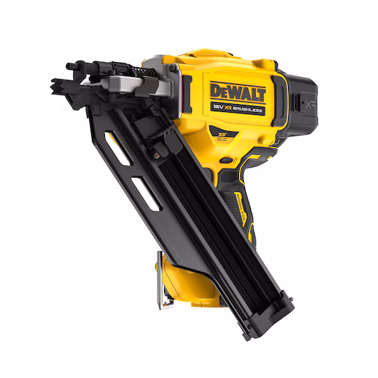 Cloueur charpente brushless DEWALT DCN930N 18V XR clous 90 mm 12 mm ajustement 2 modes tir chargeur magnésium 363 mm