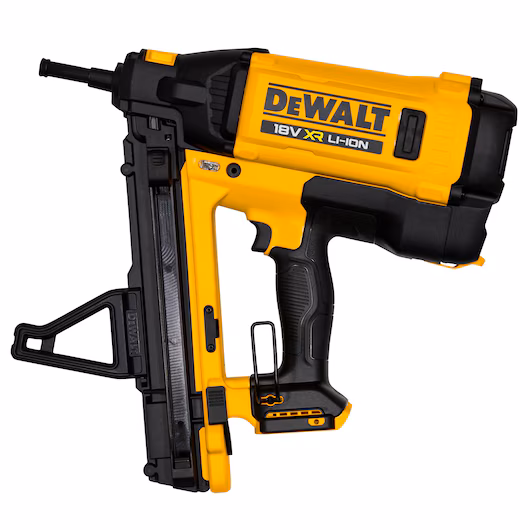 Cloueur à gaz béton acier DEWALT DGN845N 18V XR pointes 13-40 mm homologué ETA palpeurs interchangeables Tool Connect