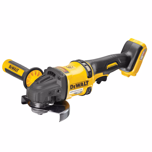Meuleuse brushless DEWALT DCG418 54V XR FLEXVOLT 125 mm 9000 tr/min +30% puissance DCG414 frein électronique embrayage anti-rebond coffret TSTAK II