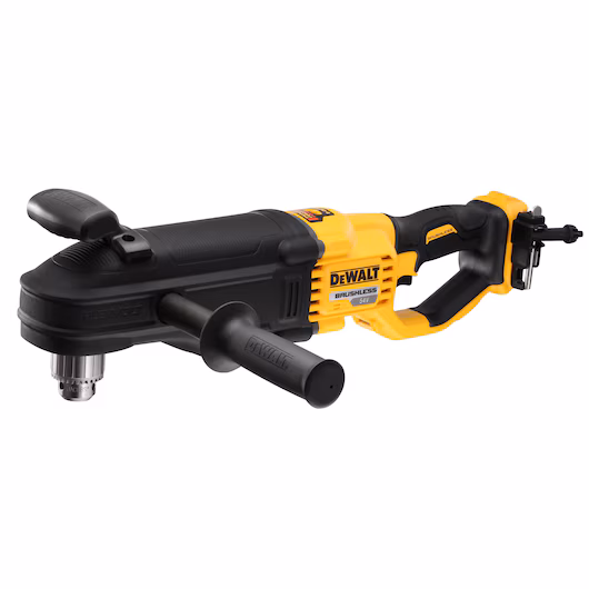 Perceuse d'angle brushless DEWALT DCD470 54V XR FLEXVOLT 2600 W 269 Nm bois 172 mm E-Clutch boîtier métal 2 vitesses 7 kg
