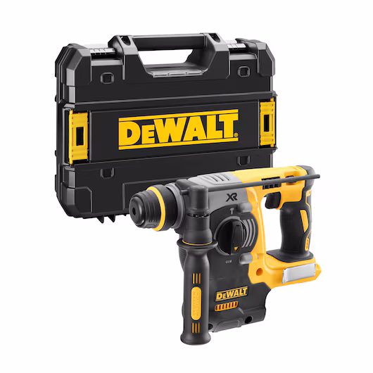 Perforateur SDS-plus brushless DEWALT DCH273N 18V XR 2,1 J béton 24 mm vibrations 6,6 m/s² PERFORM+PROTECT 4600 coups/min