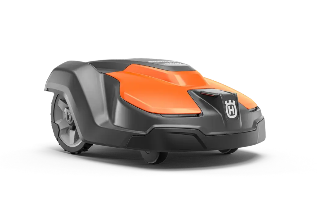 Robot tondeuse professionnel HUSQVARNA Automower 520 EPOS 5000 m² pentes 45% EPOS sans fil Fleet Services disque 5 lames