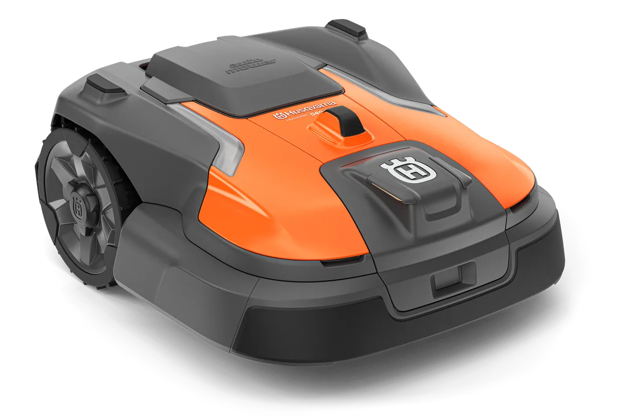 Robot tondeuse professionnel HUSQVARNA Automower 540 EPOS EPOS sans fil pentes 50% radar IPX5 Fleet Services compatible vision IA