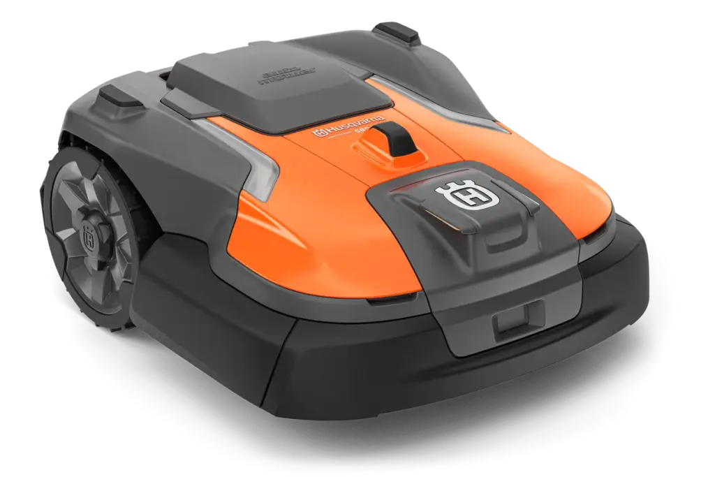 Robot tondeuse professionnel HUSQVARNA Automower 580 EPOS 16000 m² moteur puissant coupe 20 mm radar IPX5 Fleet Services terrains de sport