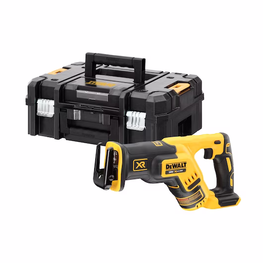 Scie sabre brushless DEWALT DCS367N 18V XR 824 W bois 300 mm acier 100 mm lame 4 positions brevetée semelle pivotante