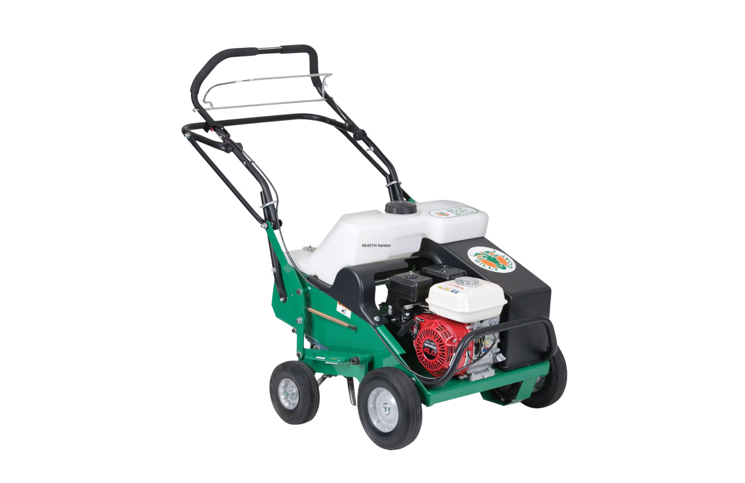 Aérateur thermique BILLY GOAT AE401H Honda GX120 118 cc largeur 48 cm 24 dents réservoir 23 L Lift N Lock