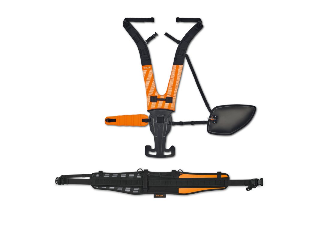 Kit FS STIHL ADVANCE X-FLEX ceinture M harnais FS M/L clips STIHL débroussailleuse professionnel répartition poids