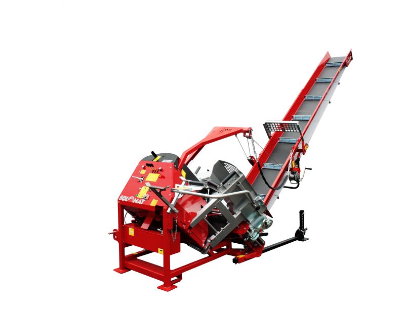Scie circulaire SOLOMAT AMR SIT-700PE PDF électrique 400V chevalet mécanique lame 700 mm tapis 2 m 5 m 7 stères heure
