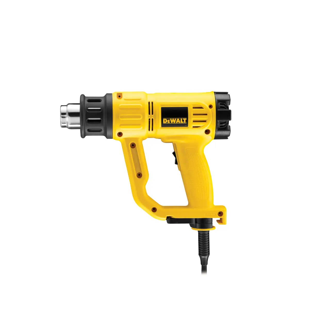 Décapeur thermique filaire DEWALT D26411 1800 W 240V 2 températures capteur anti-surchauffe stabilisateurs buse surface conique