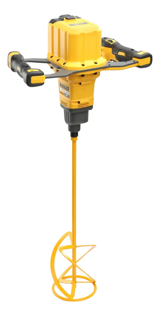 Malaxeur sans fil DEWALT DCD240 54V XR FLEXVOLT brushless 1600 W double manivelle pale spirale 160 mm 5 vitesses M14 5,1 kg