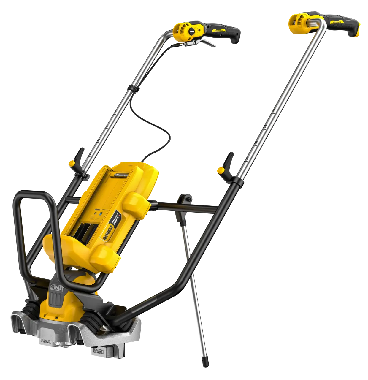 Règle vibrante sans fil DEWALT DCPS330 54V POWERSHIFT 7800 vpm bras réglables fixation clé unique béquille amortisseur
