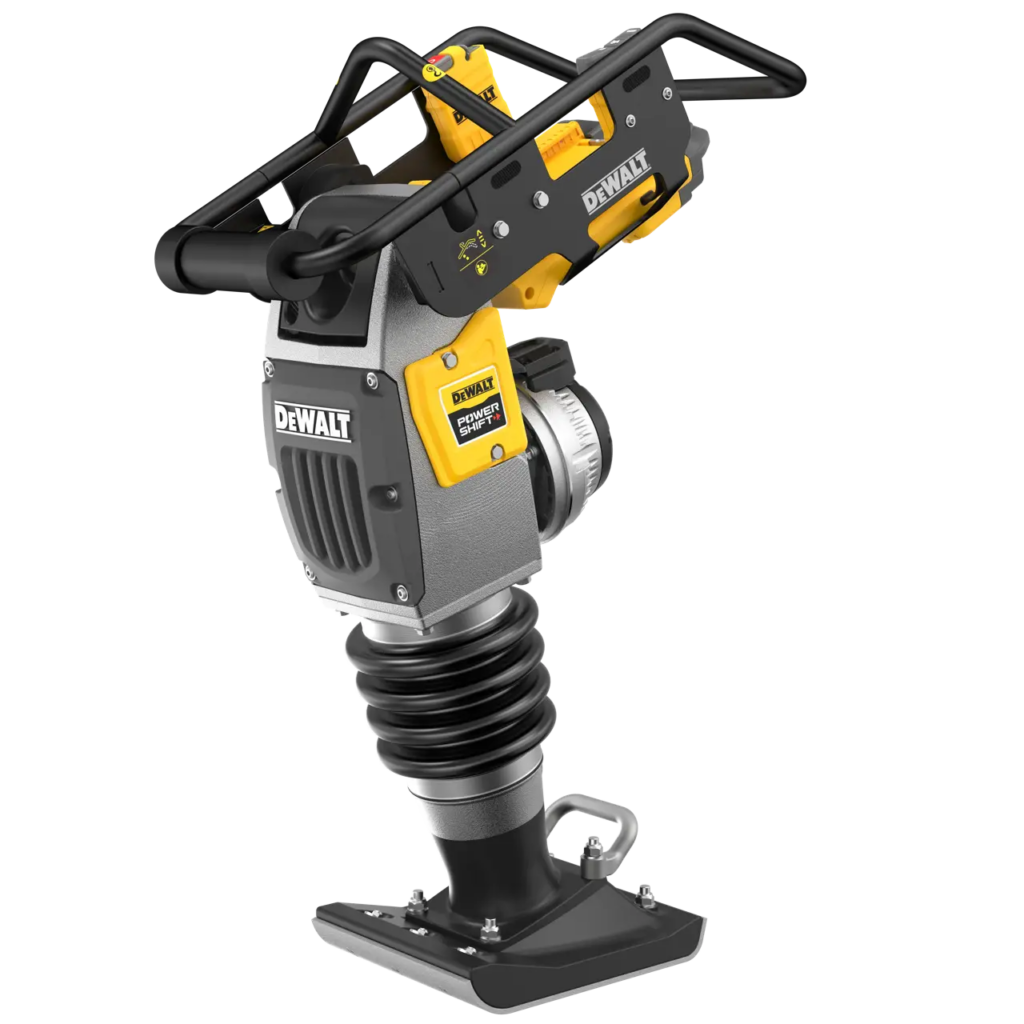 Pilonneuse sans fil DEWALT DCPS660 54V POWERSHIFT brushless 60 kg 14 m/min 2 vitesses IP67 IP56 guidon 360° crochet grutage